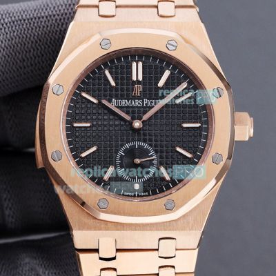 Replica Audemars Piguet Royal Oak 1252 Watch Rose Gold Automatic Movement